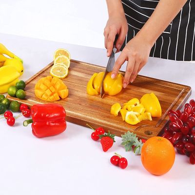 As your request Chopping Board with Juice Groove Handle Acacia Wood Cutting Board