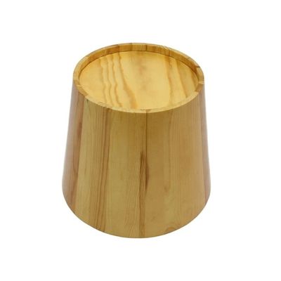 Wooden Ice Bucket Cooler Custom Wood Bucket in Plain Color or Your Choice