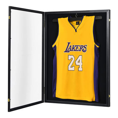 Uniform Memorabilia Display Case Wall Mounted Shadow Box with Acrylic Protection Lid