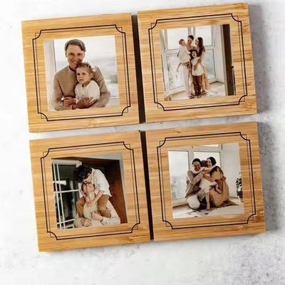 Wooden Photo Frame with Customizable Style Sample Charge Free or Will Be Returned Back