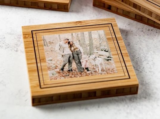 Wooden Photo Frame with Customizable Style Sample Charge Free or Will Be Returned Back