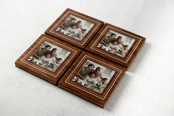 Wooden Photo Frame with Customizable Style Sample Charge Free or Will Be Returned Back