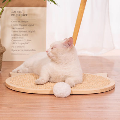Animal Playing Cat Tree House Furniture with Modern Design and Laser Engrave Printing