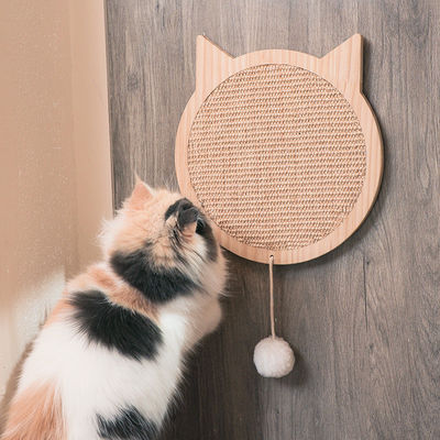 Animal Playing Cat Tree House Furniture with Modern Design and Laser Engrave Printing