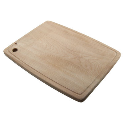 Functional and Durable Solid Wood Beech Cutting Board with Handle Printing Burned