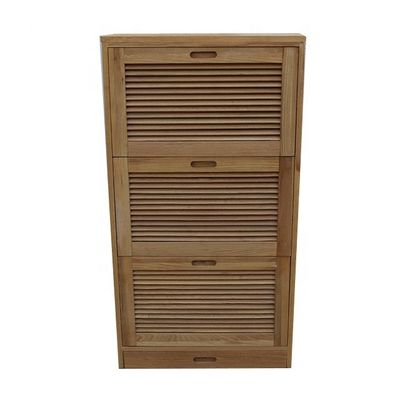 Wood Shoe Rack Storage Cabinet The Perfect Addition to Any Living Room Furniture