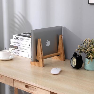 Wooden Wall Shelf Decoration Description Laptop Stand Compatible with Any Laptops