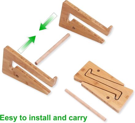 Wooden Wall Shelf Decoration Description Laptop Stand Compatible with Any Laptops