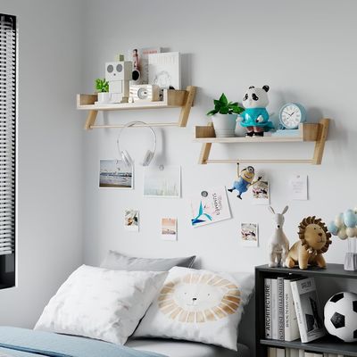 General Home Furniture Bathroom Shelves Over Toilet U-Shaped Hanging Shelves for Wall