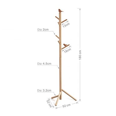 Modern Design Bedroom Hat Bag Hanging Rack for Eco-Friendly Living Room Furniture Item
