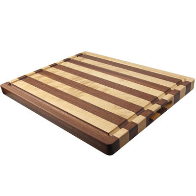 Customized Size Kitchenware Multi-functional Solid Wood Chopping Board with Handle