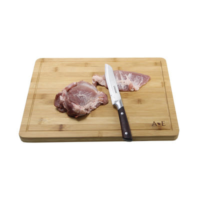 Stocked Eco-Friendly Kitchenware Multi-Purpose Solid Wood Cutting Board with Handle