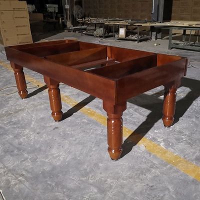 Wood Billiard Pool Tables for Leisure and Entertainment Wood Leg Material