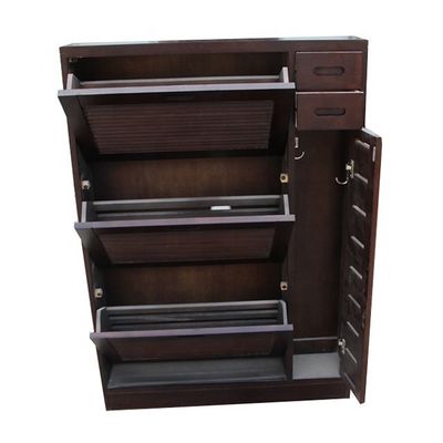 Eco-Friendly Wooden Shoe Display Furniture Cabinet for General in Home Furniture