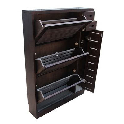 Eco-Friendly Wooden Shoe Display Furniture Cabinet for General in Home Furniture
