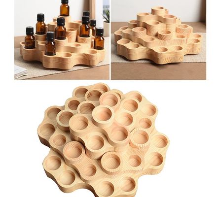 15ml and 10ml Essential Oil Bottle Display Stand Rack with Customized Logo Acceptable