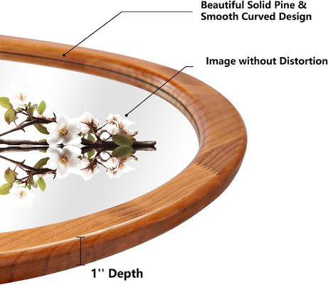 High Quantity Double Tier Wall Mirror for Bathroom Decor in Living Room Entryway Hall