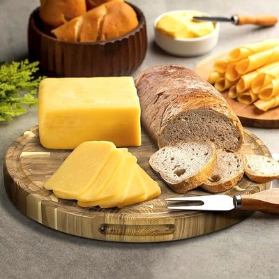 Custom Service 15 Inch Wooden Cutting Board with Eco-Friendly Design and Juice Groove