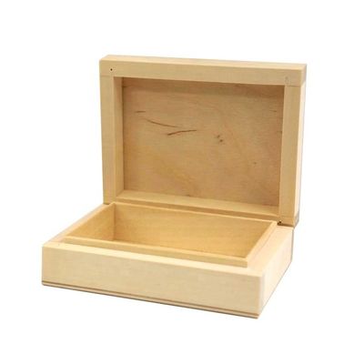Contracted Wind Theme Wooden Box Case for Decoupage Customized Fancy Design