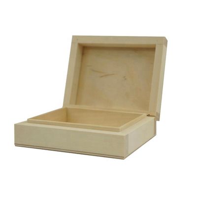 Contracted Wind Theme Wooden Box Case for Decoupage Customized Fancy Design