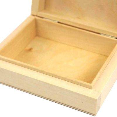 Contracted Wind Theme Wooden Box Case for Decoupage Customized Fancy Design