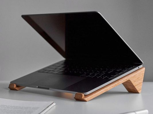 Wooden Laptop Stand for Living Room Add a Touch of Elegance to Your Desk