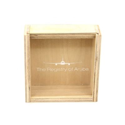 Custom Carved Wooden Gift Box with Sliding Lid Small Trinket Favor Box Eco-Friendly