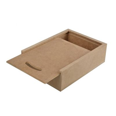 Customized MDF Wooden Boxes with Sliding Lid Free Sample Charge and Customized Logo Accepted