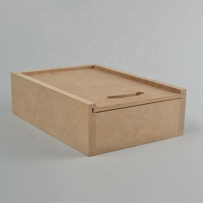 Customized MDF Wooden Boxes with Sliding Lid Free Sample Charge and Customized Logo Accepted
