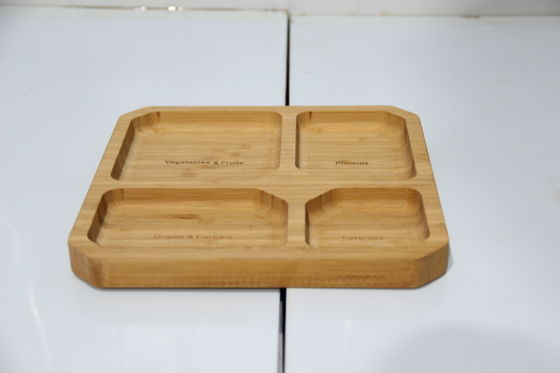 Eco-Friendly Bamboo Serving Trays for Food Environmentally Friendly and Customizable