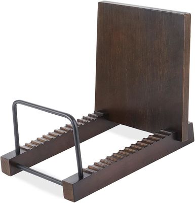 Wood Record Holder Stand Albums Storage Stand Record Display Rack for Home Decoration Shelf