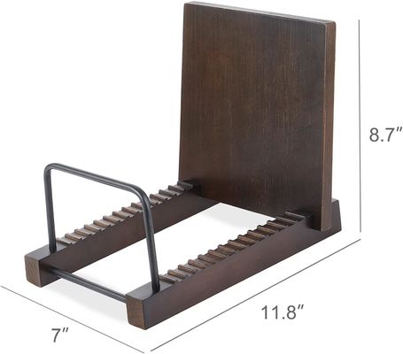 Wood Record Holder Stand Albums Storage Stand Record Display Rack for Home Decoration Shelf
