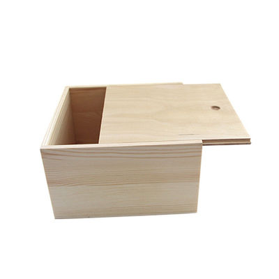 Customized Wooden Top Box with Slide Lid The Perfect Combination of and Style