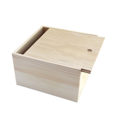 Customized Wooden Top Box with Slide Lid The Perfect Combination of and Style