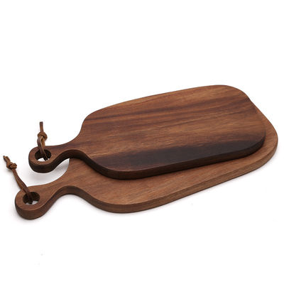 Handcrafted Walnut Cheese Bread Cutting Board Wooden Serving Tray with Balance Design