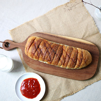 Handcrafted Walnut Cheese Bread Cutting Board Wooden Serving Tray with Balance Design