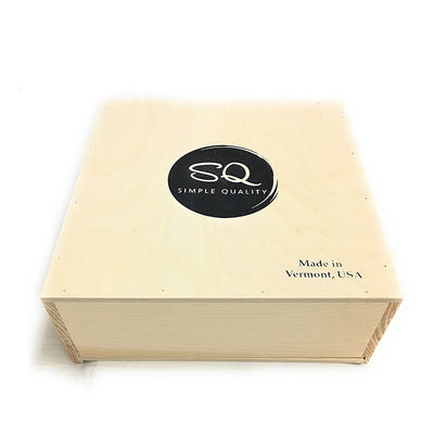 Customized Logo Acceptable Antique Color Reusable Wooden Pie Cake Dessert Box Bread Storage Box