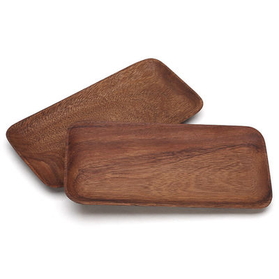 24.8x12.8x2cm Eco-Friendly Wood Serving Trays in Custom Nordic Style with Free Sample
