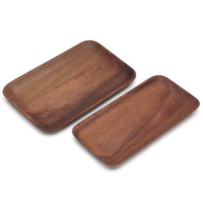 24.8x12.8x2cm Eco-Friendly Wood Serving Trays in Custom Nordic Style with Free Sample