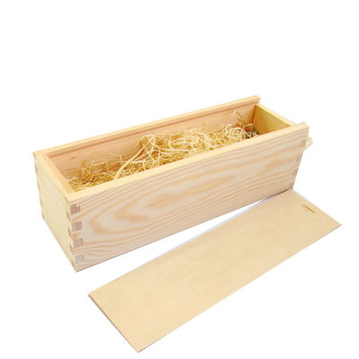 Custom Wooden Wine Box for Gift Packing Solid Wood Plain Color or as Your Color Custom Order