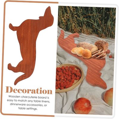15.6&quot;L x 1&quot;W x 15.6&quot;H Cheeseboard Charcuterie Board with Laser Engraved Design