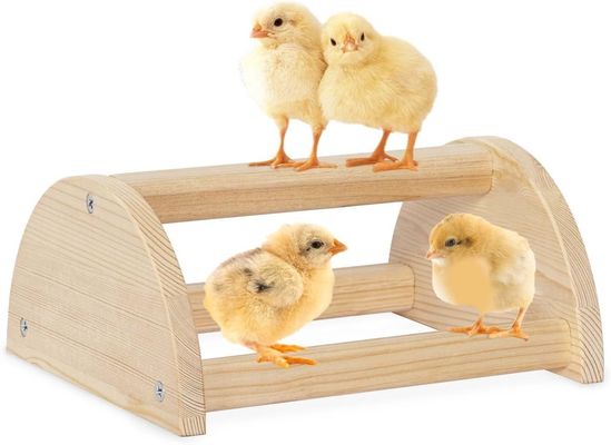 202405 Bird Perch Strong Thicken Wooden Roosting Bar for Coop and Brooder Long-Lasting