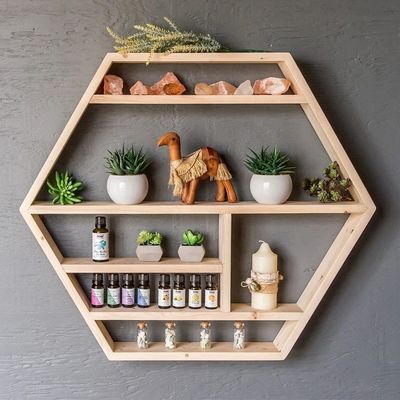Customized Logo Living Room Furniture Handmade Wooden Wall Mounted Floating Collection Shelves