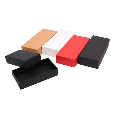 Embossing Printing Handling Custom Order Accepted Paper Drawer Gift Box with Handle