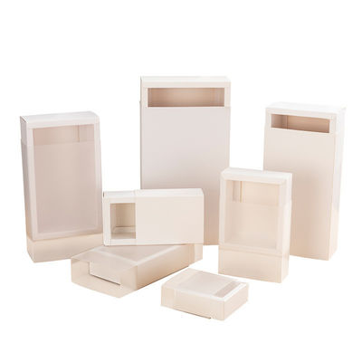 Custom White Paper Box for Handmade Recyclable Product Packaging