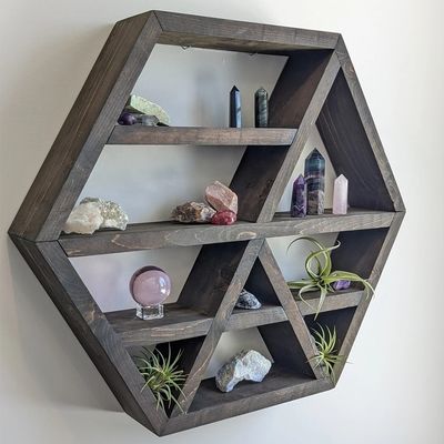 Create a Cozy Atmosphere with Floating Shelves Wall Mounted in Rustic Farmhouse Style