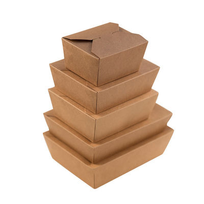 Handmade Glossy Lamination Printing Recycled Kraft Blank Cardboard Craft Paper Boxes