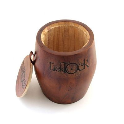 Unique Design Walnut Wood Wine Barrel Cups for Customized Drinks at Special Occasions