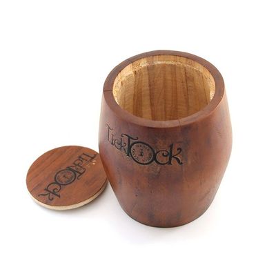 Unique Design Walnut Wood Wine Barrel Cups for Customized Drinks at Special Occasions