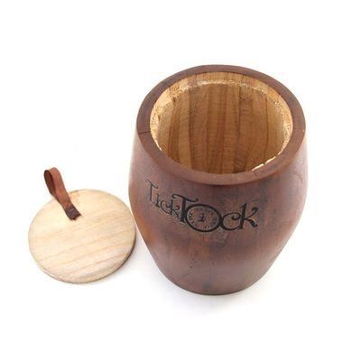 Unique Design Walnut Wood Wine Barrel Cups for Customized Drinks at Special Occasions